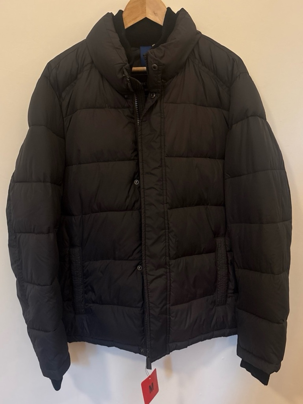 Andrew Marc Black Quilted Puffer Jacket
